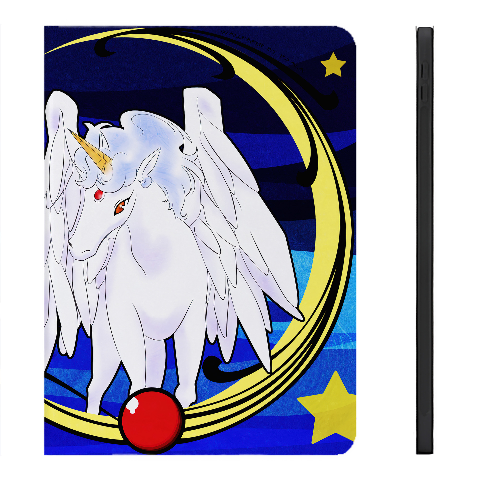 （画像用） 美少女戦士セーラームーン Sailor Moon IPadケース ペンホルダー付き ブックスタイルデザイン